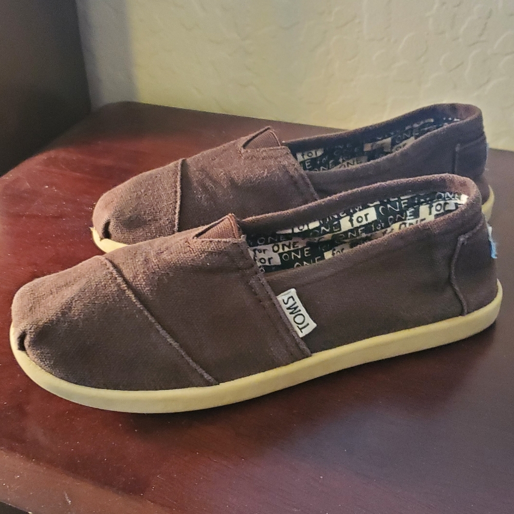 Toms slip-on shoes brown Youth 2